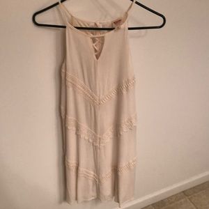 Cute lace cream dress!